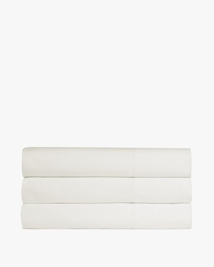 Cream Percale Top Sheet