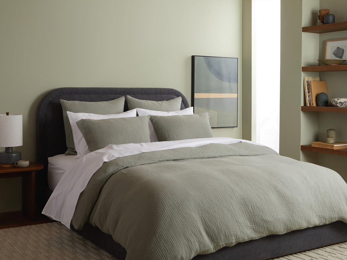 Organic Cloud Cotton Duvet Cover Set Parachute