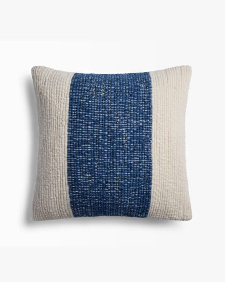 Marine Sierra Handwoven Pillow Cover