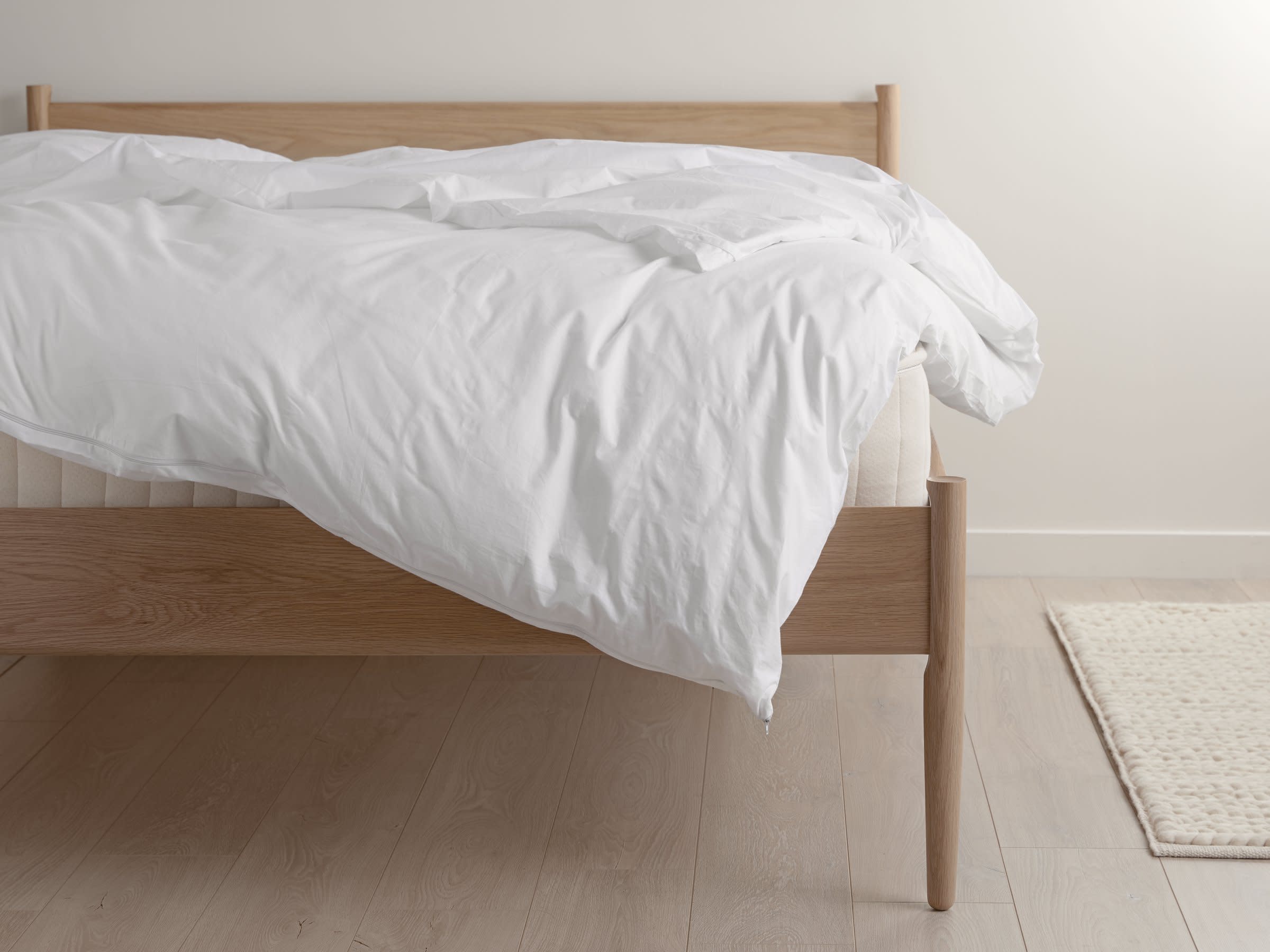 Cotton Duvet Protector Shown In A Room