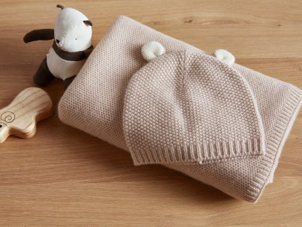 Cashmere Baby Blanket