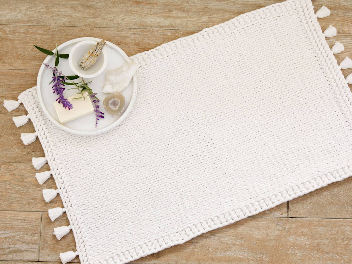 HandKnit Rug Parachute