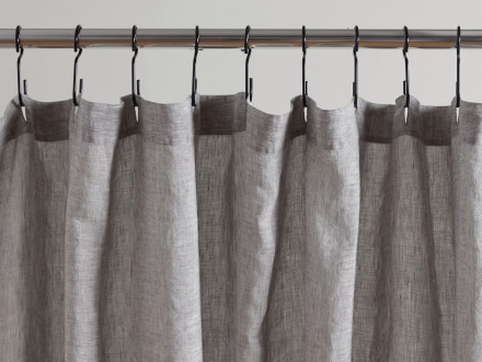 Linen Shower Curtain