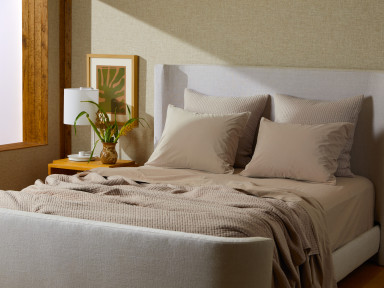 Bisque Organic Cotton Pillowcase Set