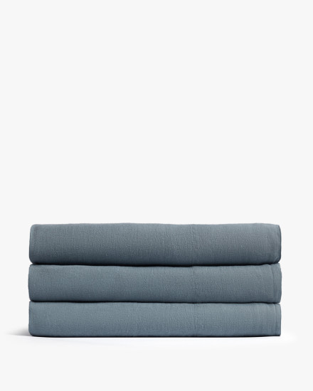 Wave Linen Top Sheet