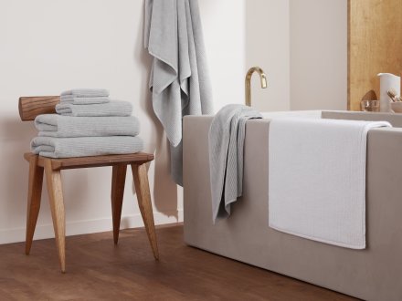 Soft Rib Tub Mat Shown In A Room