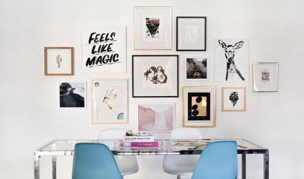 How to Create a Gallery Wall, With Poster Child Prints