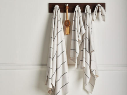 Fouta Stripe towels 