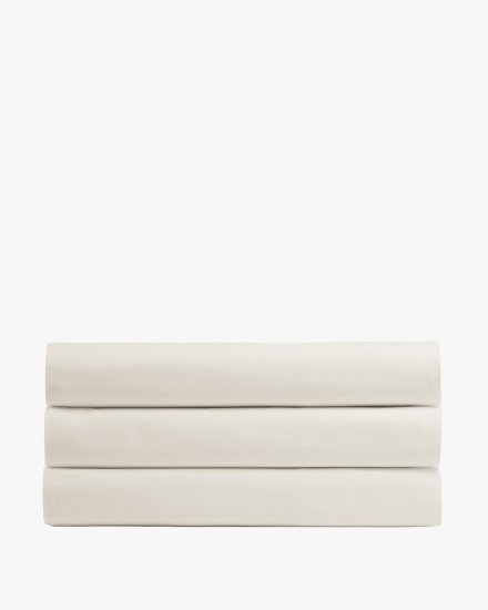 Ivory Brushed Cotton Top Sheet