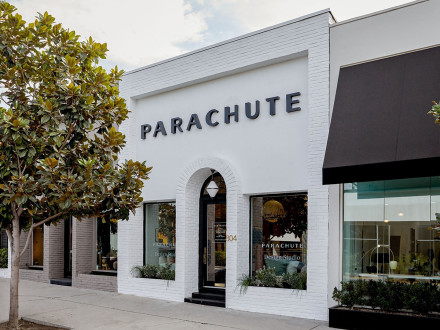 White brick storefront of our West Hollywood store