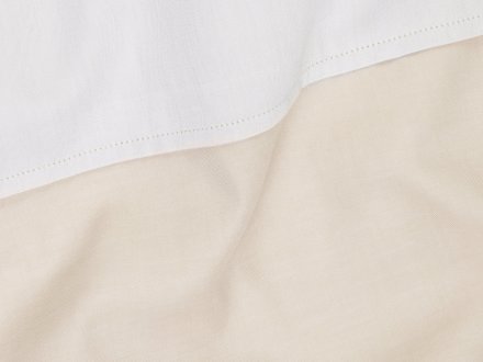 Close Up Of Washed Sateen Top Sheet