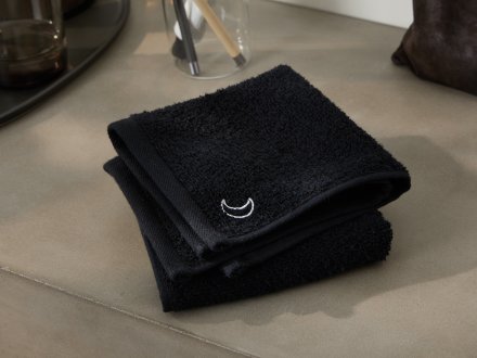 Makeup Towel Set Shown In A Room