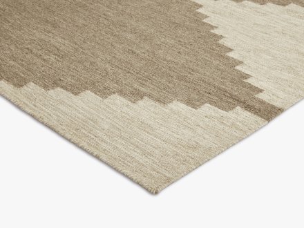 Medallion Wool Kilim Rug