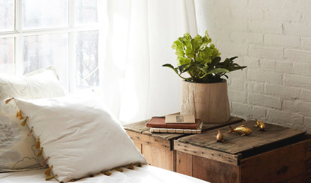 Image of a bedroom with lots of natural light