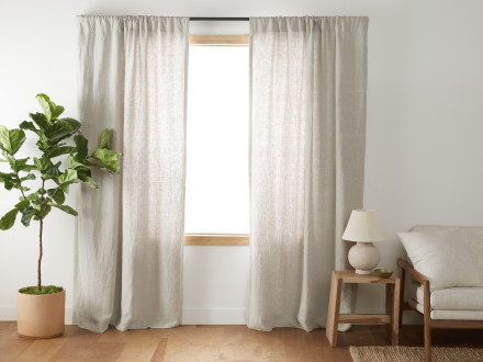 Washed Linen Curtain