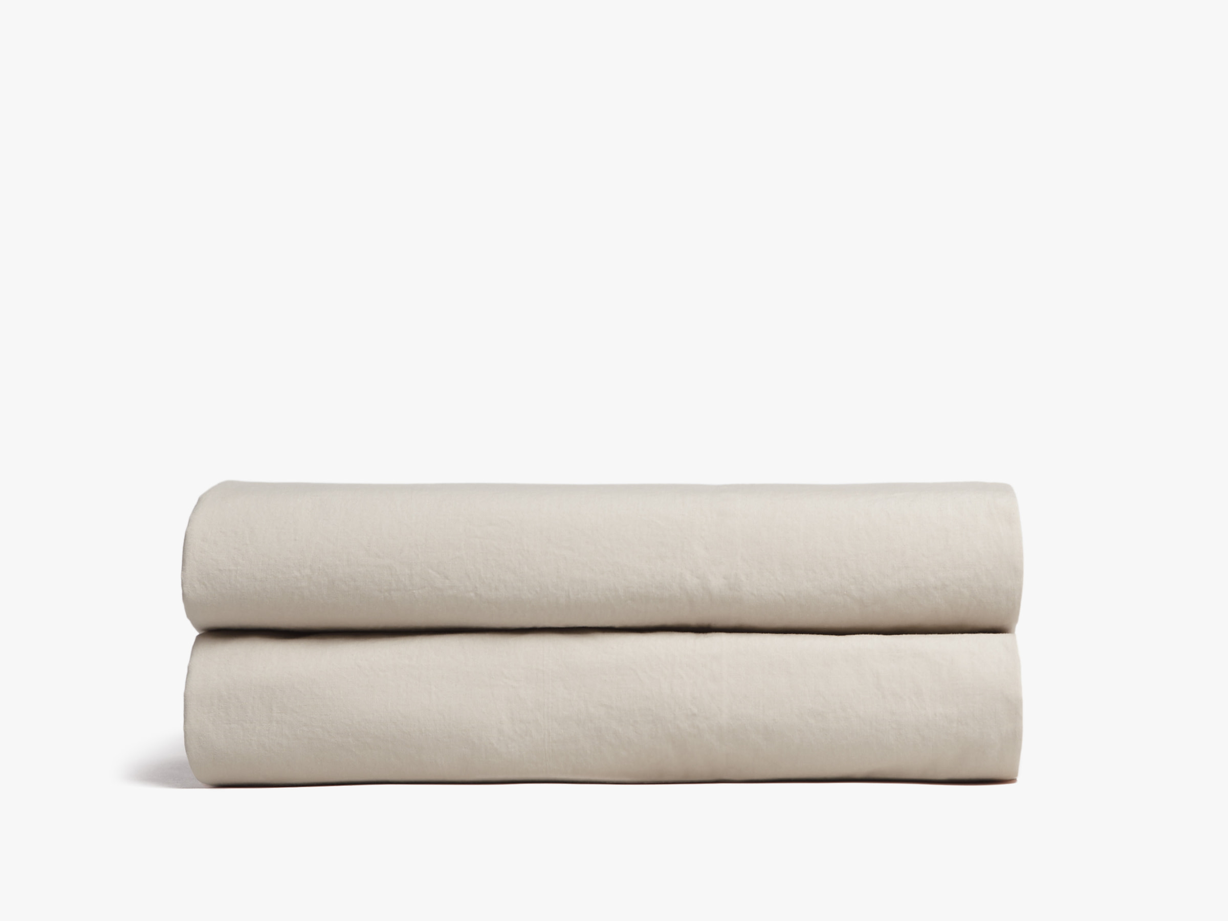 Bone Brushed Cotton Fitted Sheet