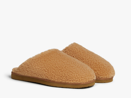 Shearling Wool Clogs