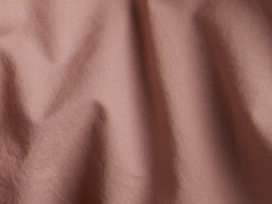 Close Up Of Clay Percale Top Sheet