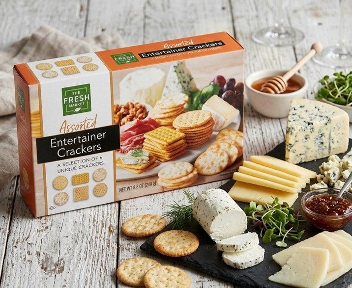 The Fresh Market Assorted Entertainment Crackers