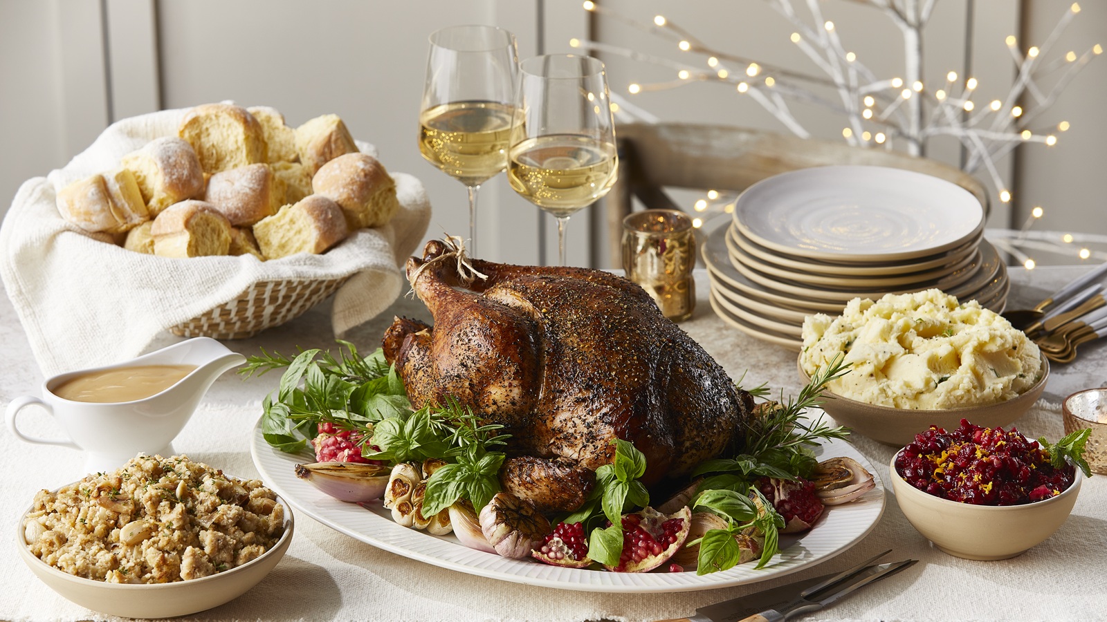 Traditional Holiday Turkey Meal