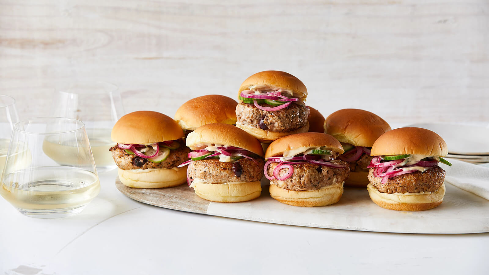 Mediterranean Wild Salmon Sliders