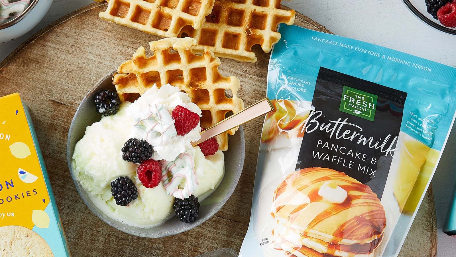Waffle Sundaes