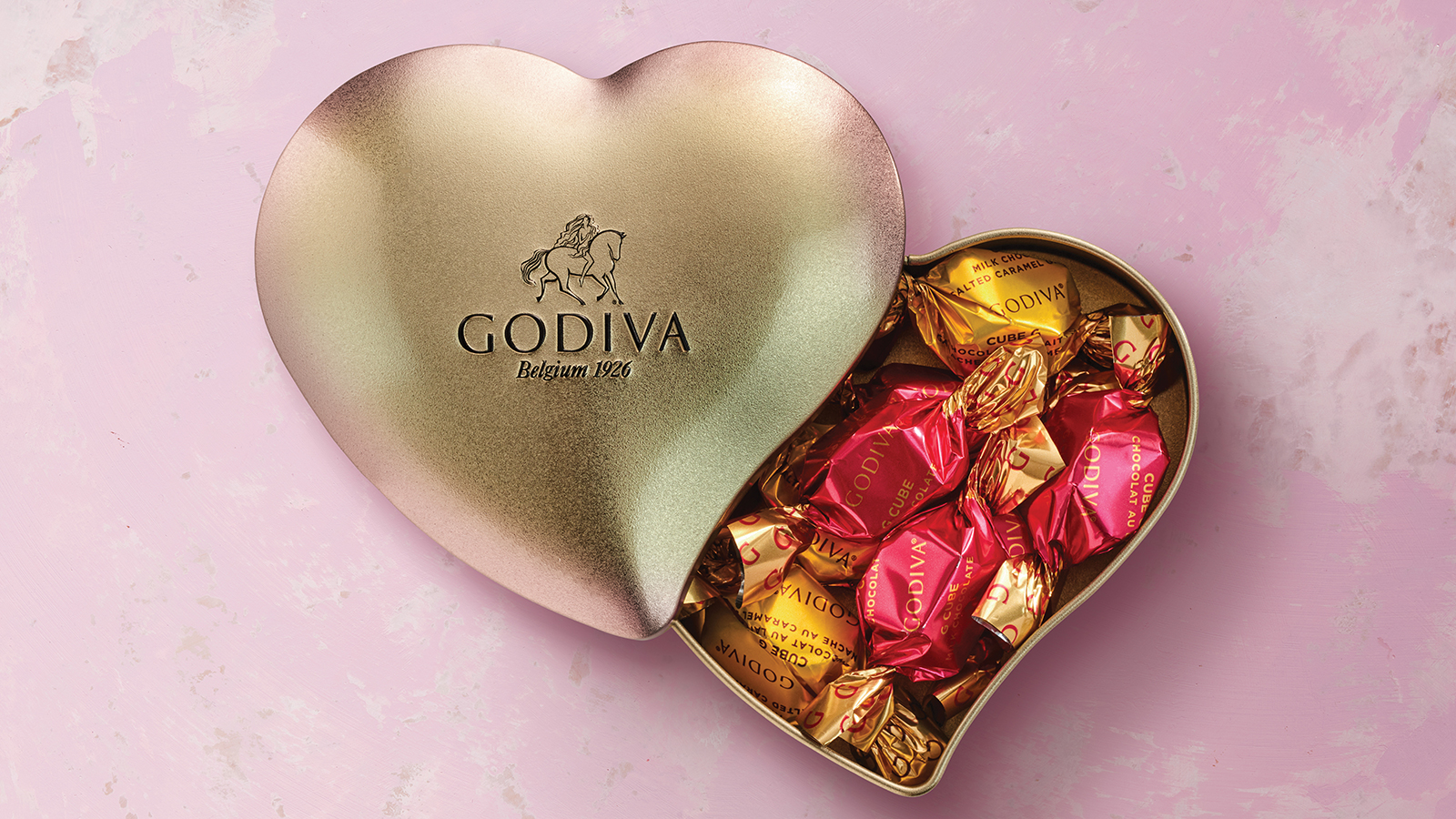 Godiva 12-Piece Gold Heart Tin