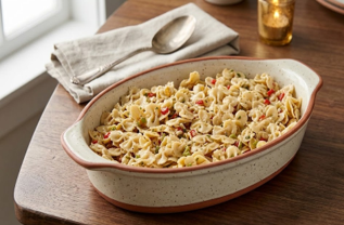 Honey Lemon Bowtie Pasta