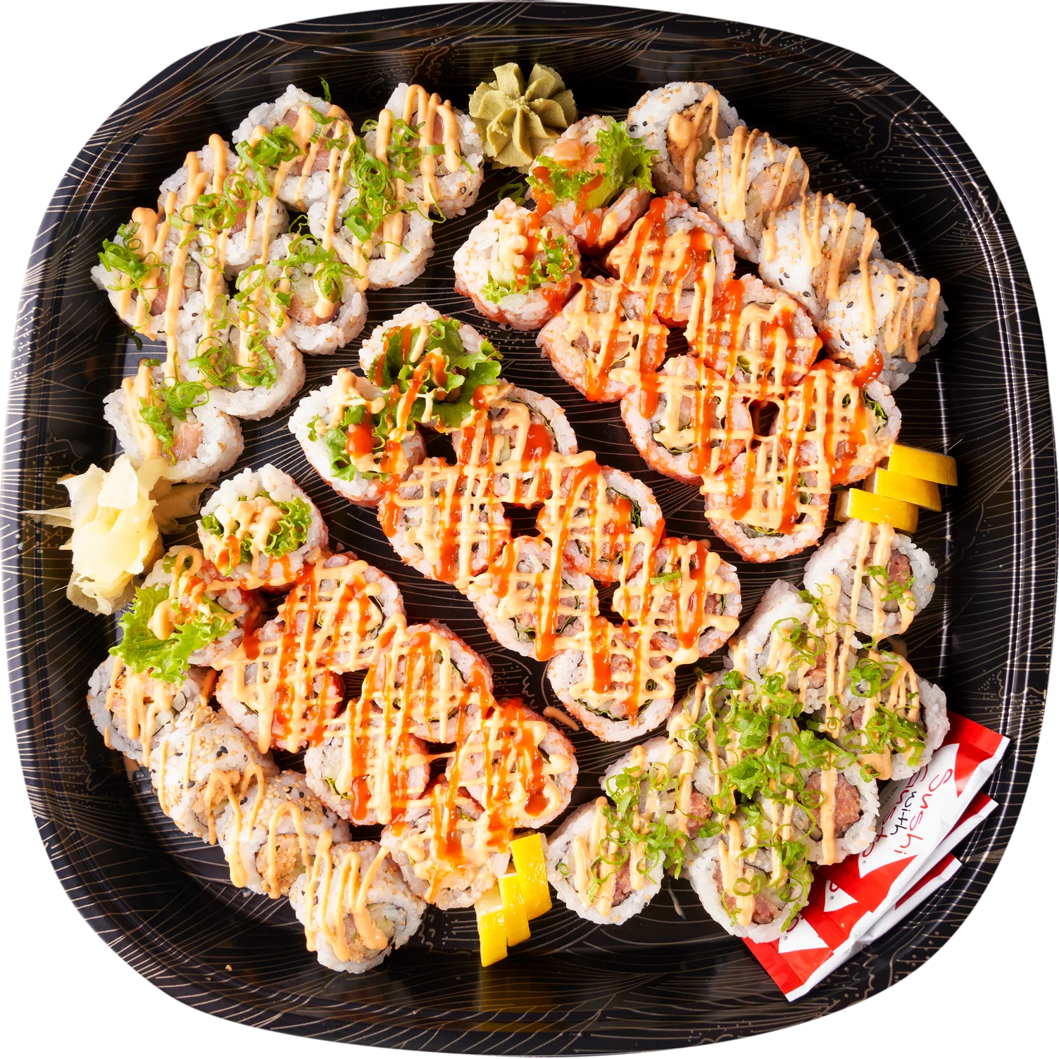 Hot & Spicy Sushi Party Tray