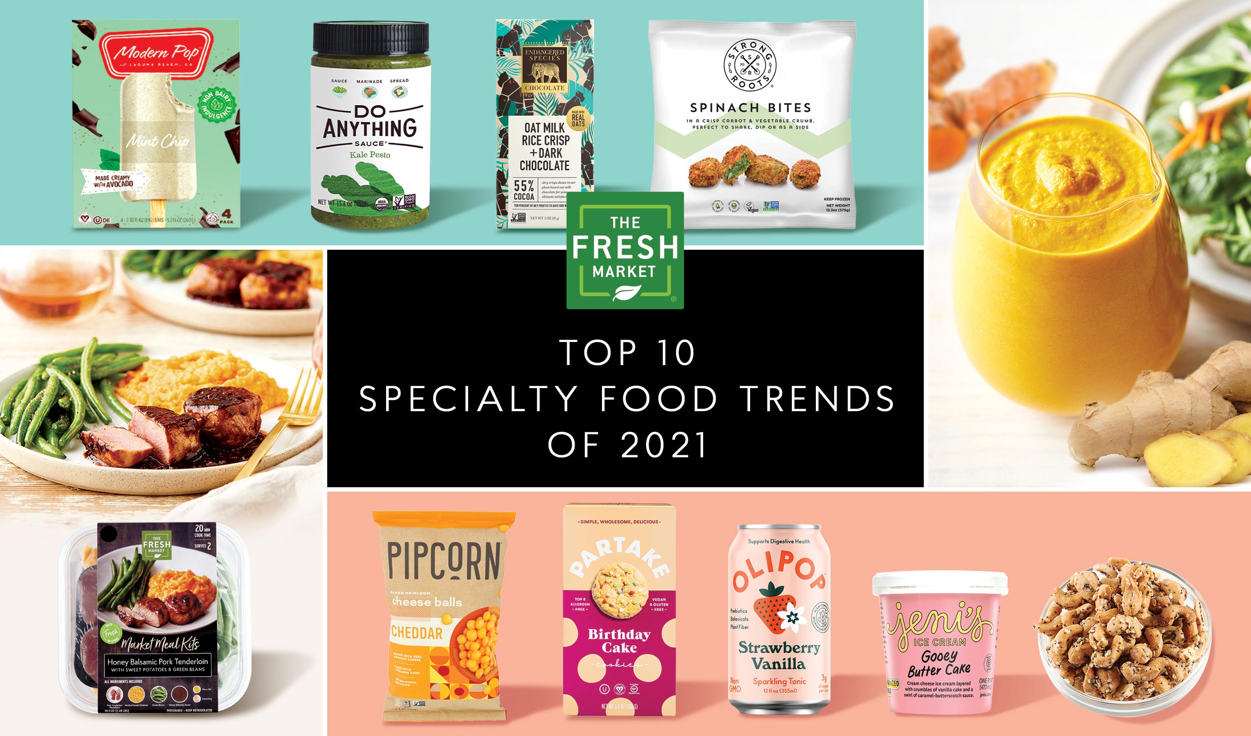 2021 Food Trends Infographic