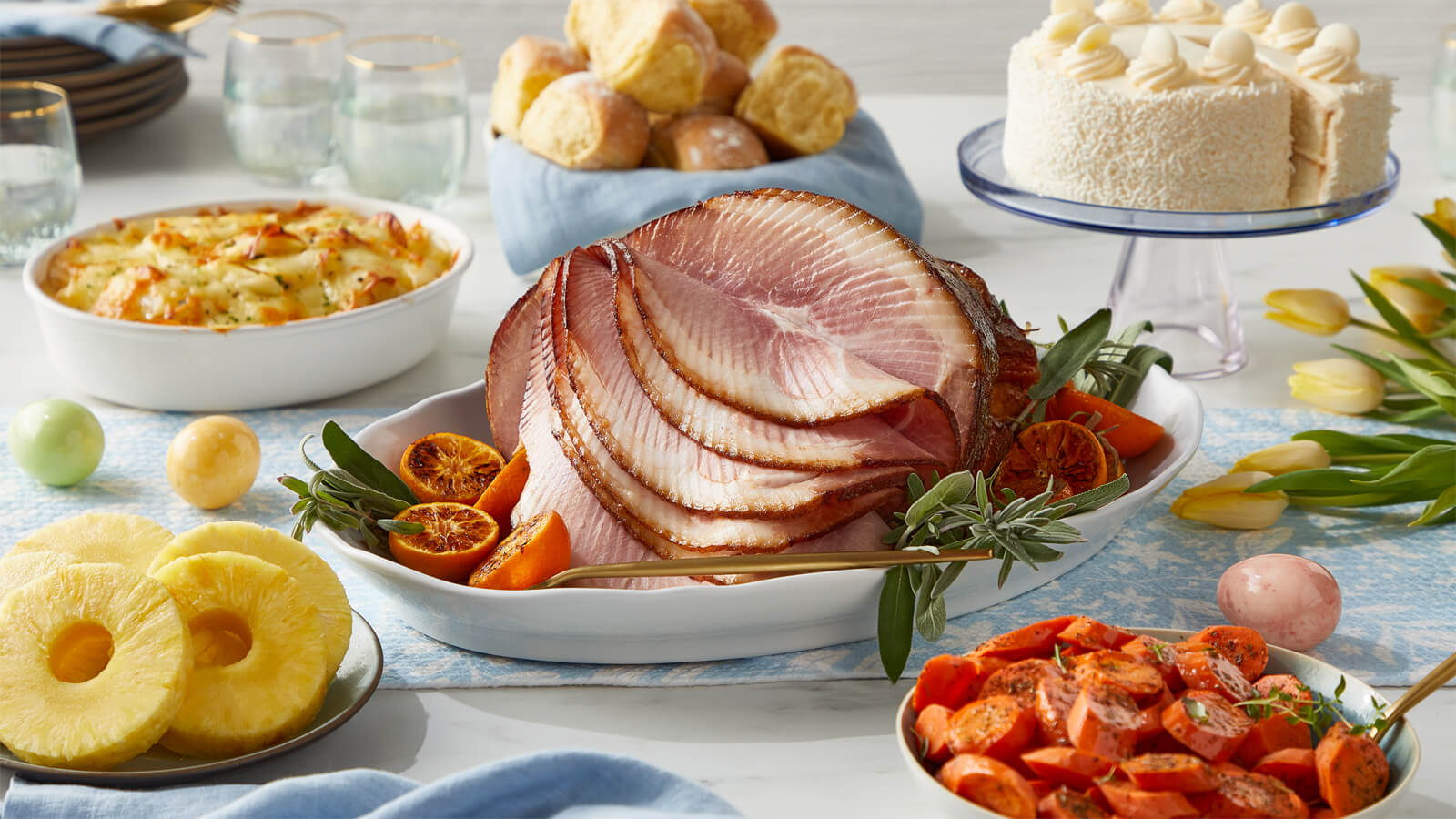 Easter Ham Meal For 8-10