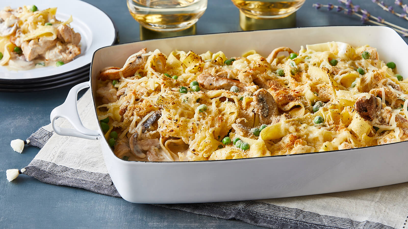 Chicken Stroganoff Bake 