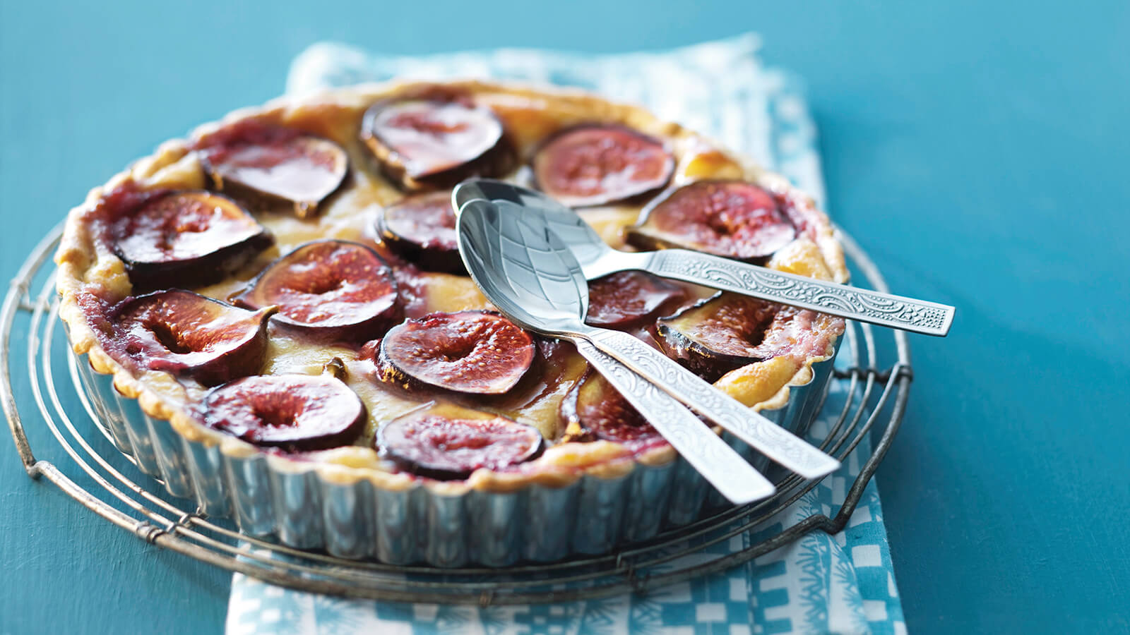 Cheesecake Fig Tart