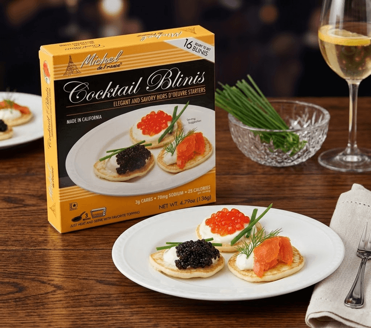 Cocktail Blinis