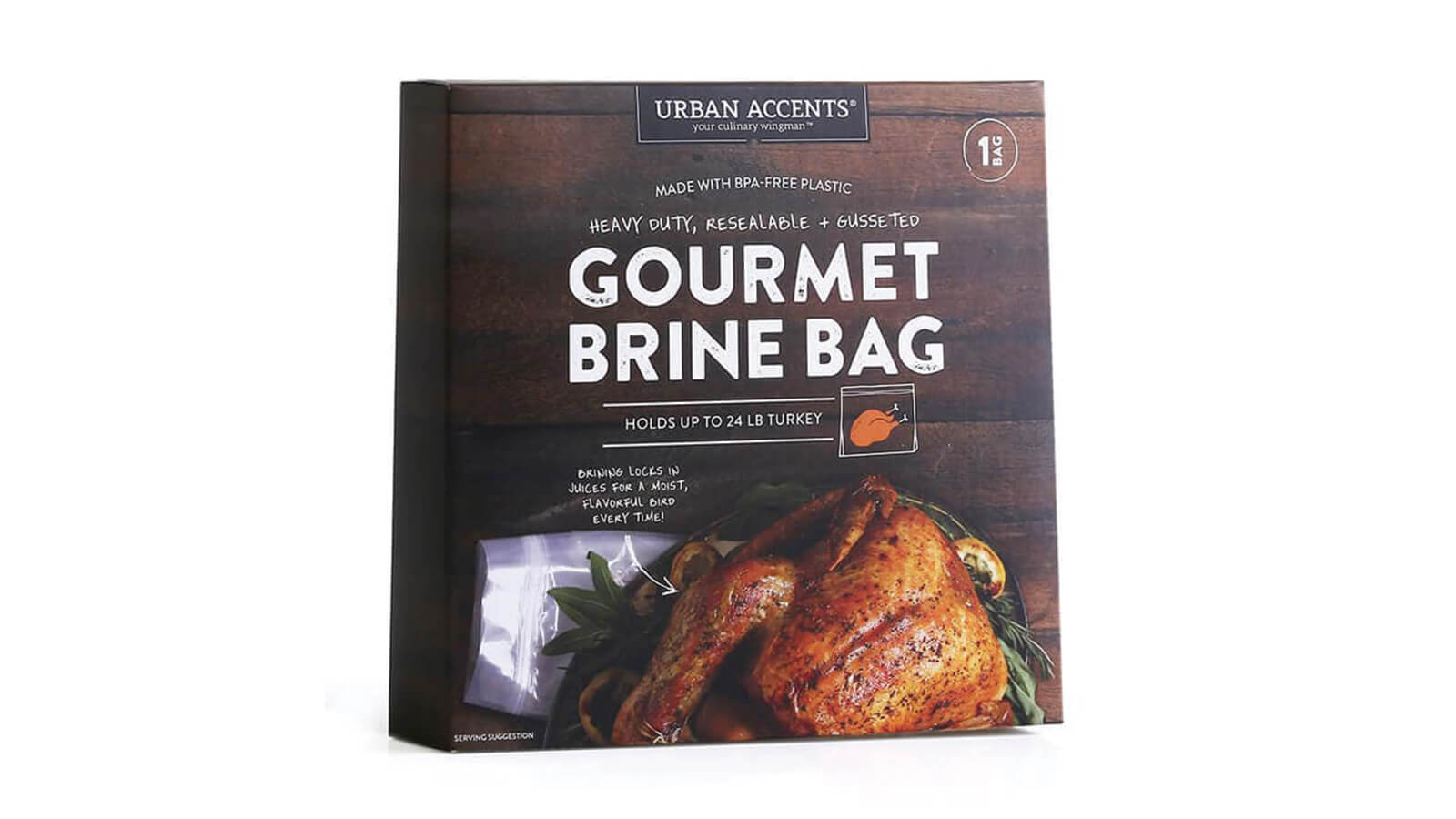 Urban Accents Gourmet Brine Bag