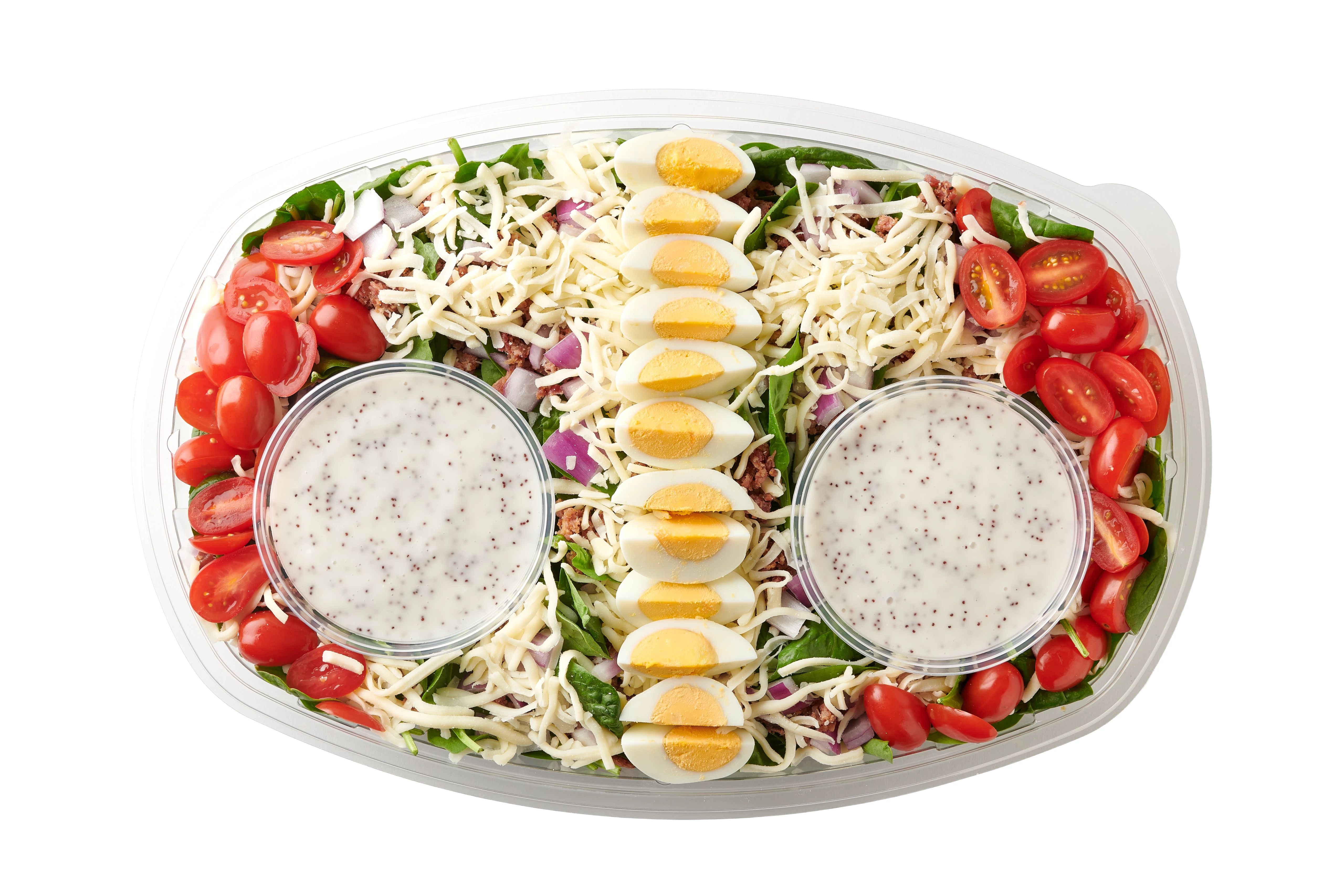Spinach Bacon Poppyseed Salad