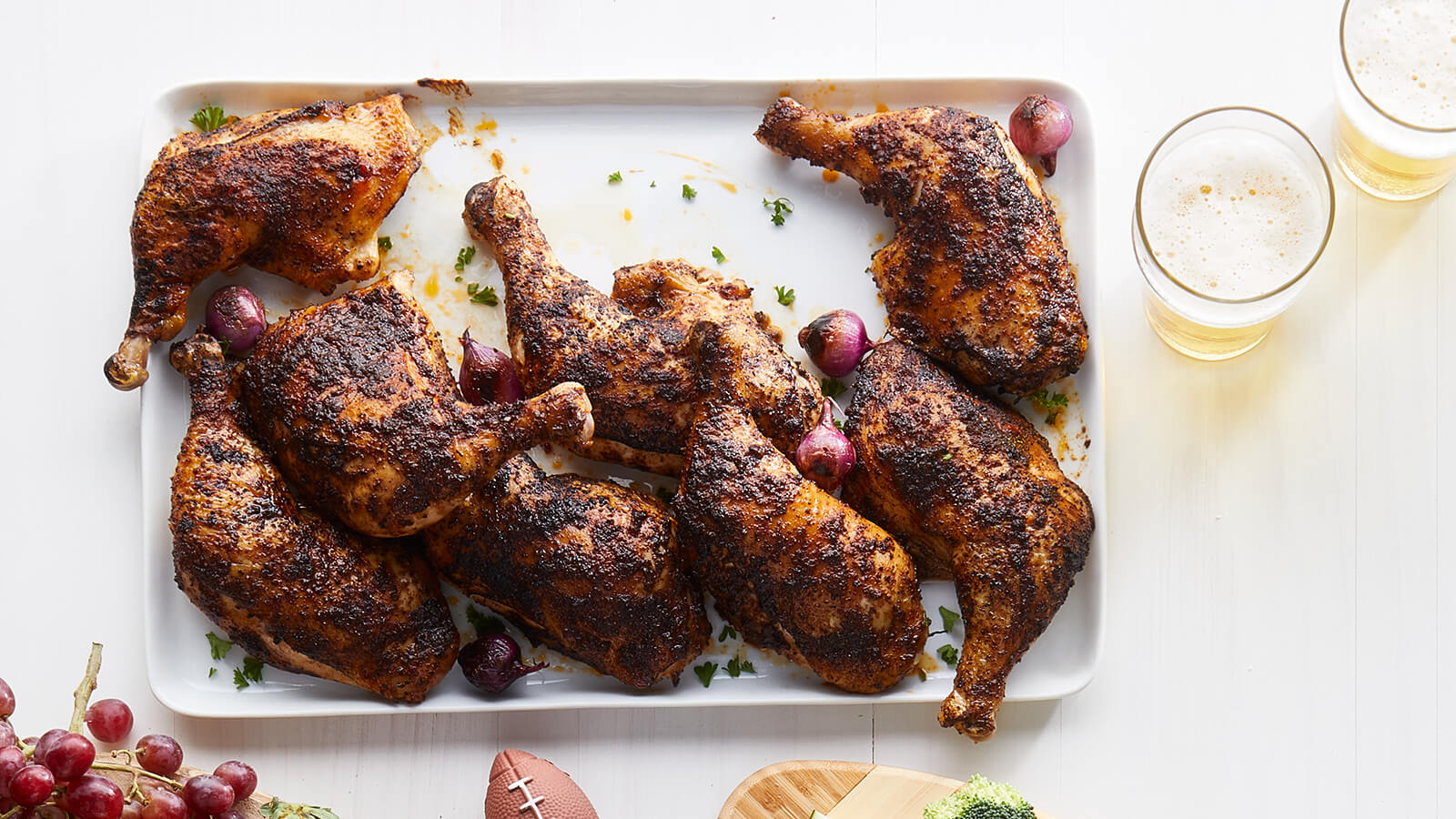 Coffee Rubbed Chicken Drumsticks