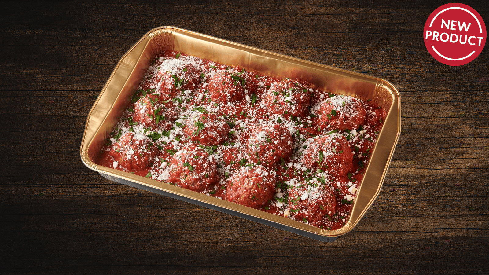 Mama Mancini Meatballs & Sauce Tray