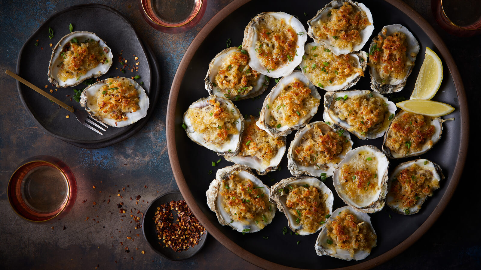 Grilled Oysters from Great Britain