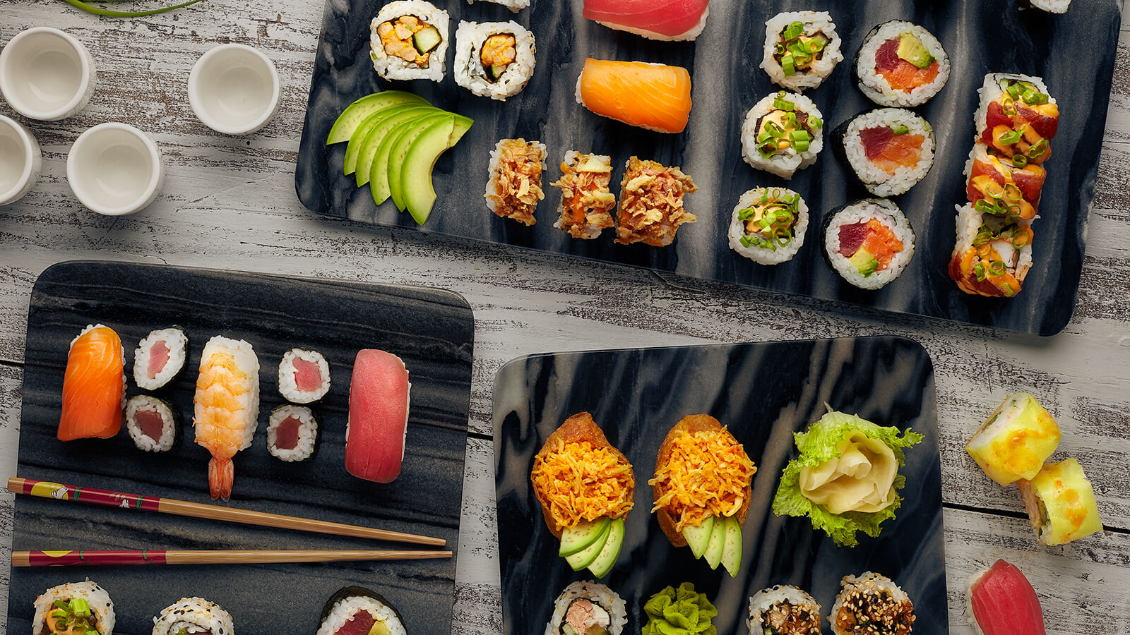 Vegetable Garden Sushi Party Tray
