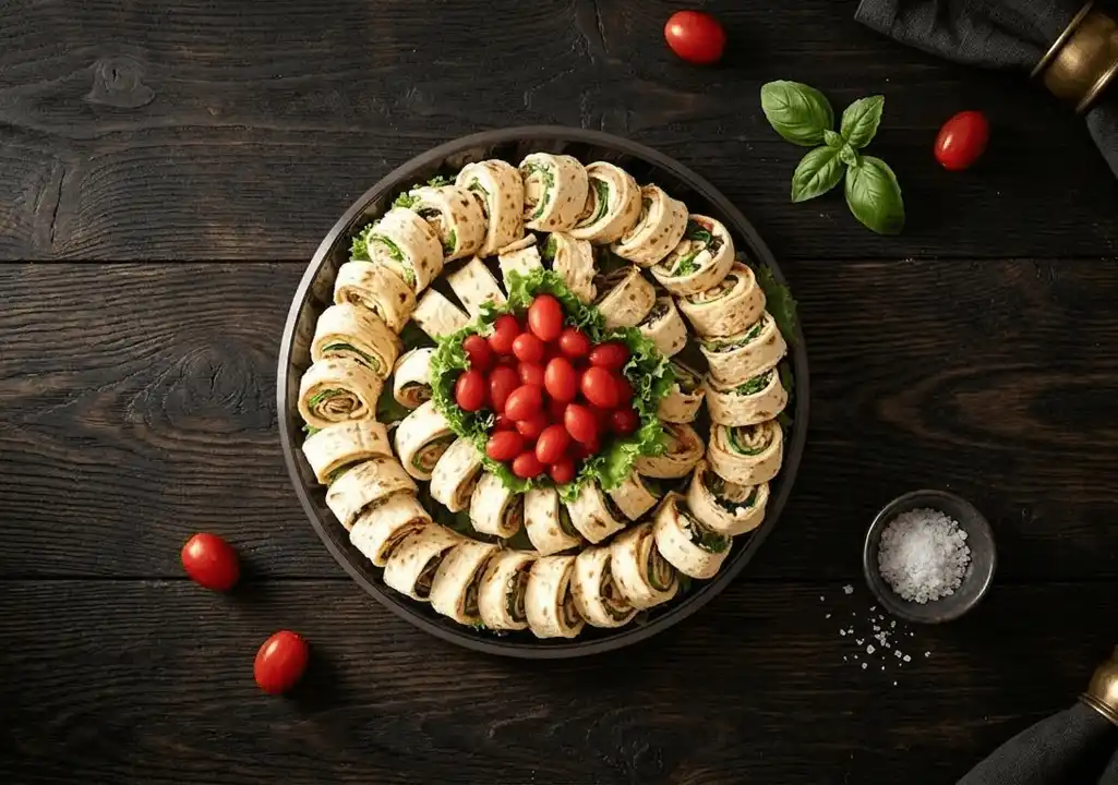 Vegetarian Pinwheels