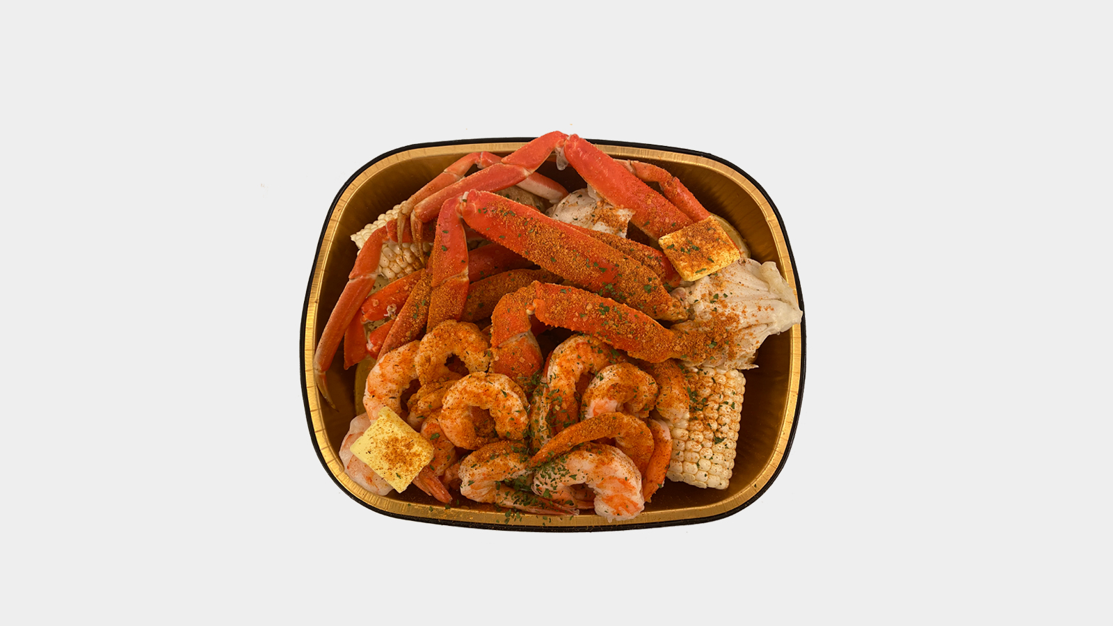 Oven Ready Low Country Boil Tray