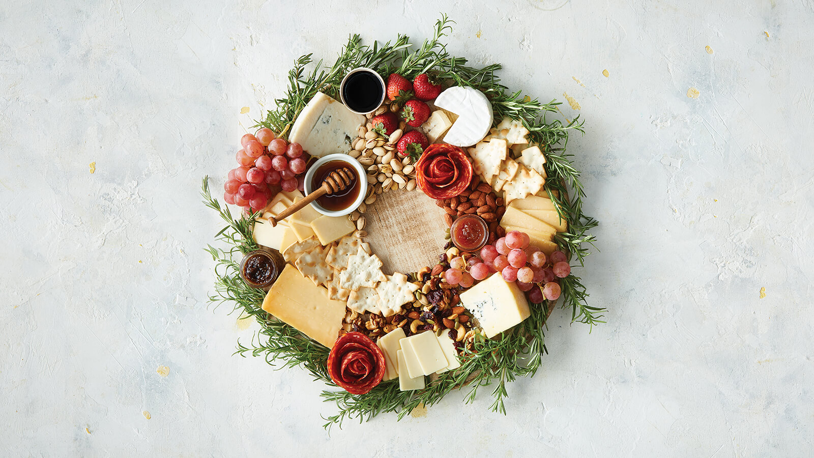 Cheese Wreath