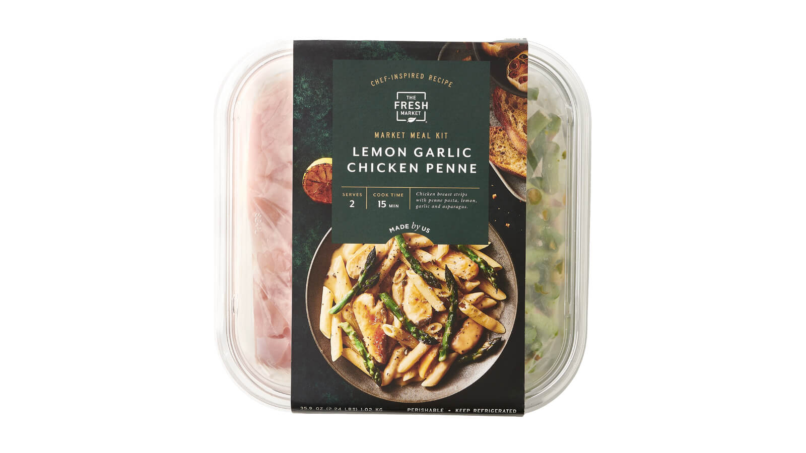 WEB Lemon Garlic Chicken Penne