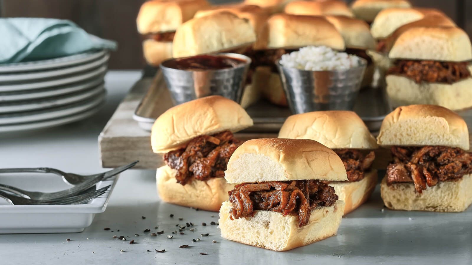 BBQ Pulled Pork Sliders