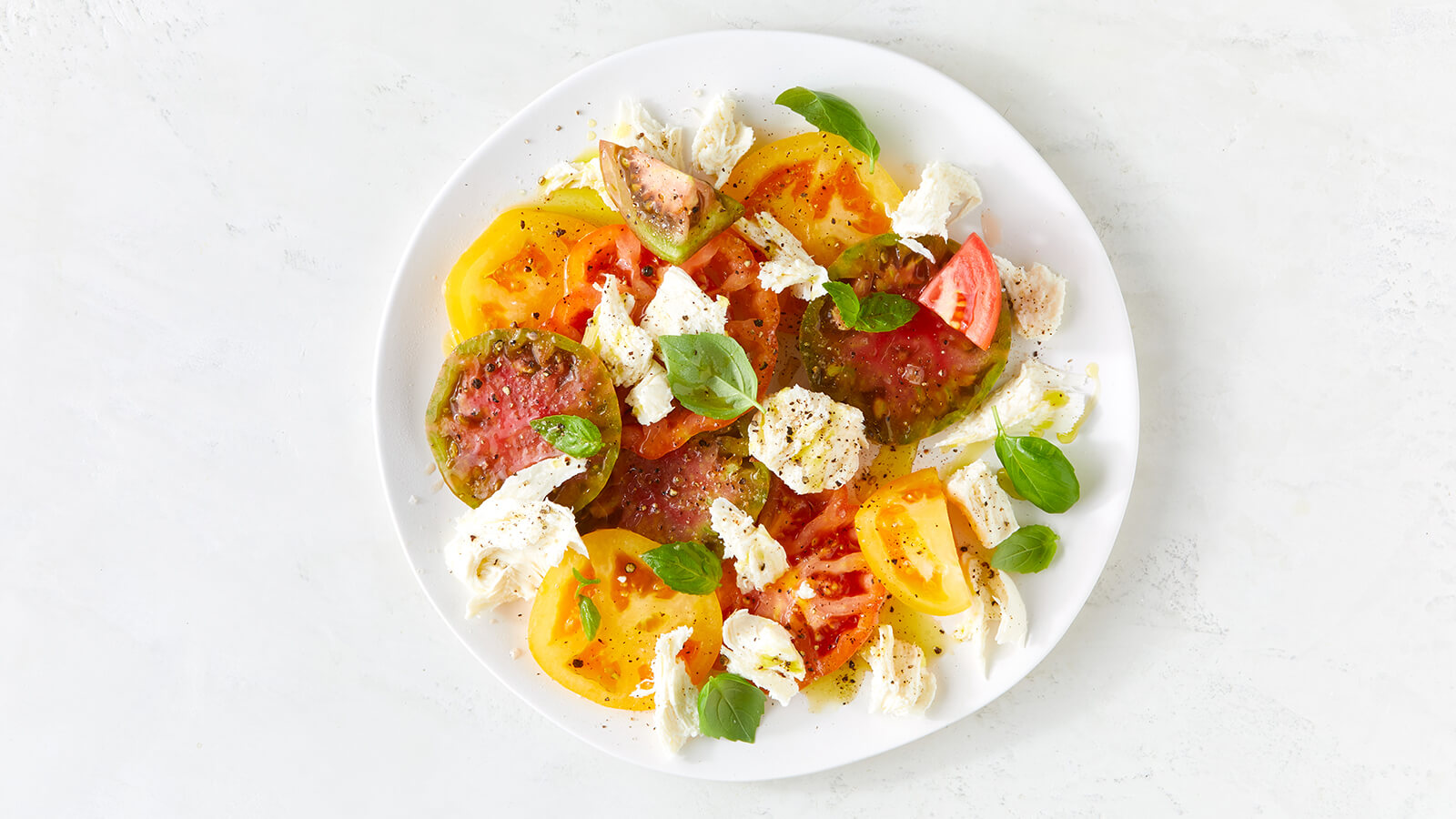 Heirloom Tomato Caprese Salad