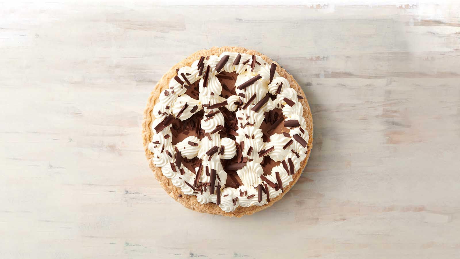 French Chocolate Silk Cream Pie