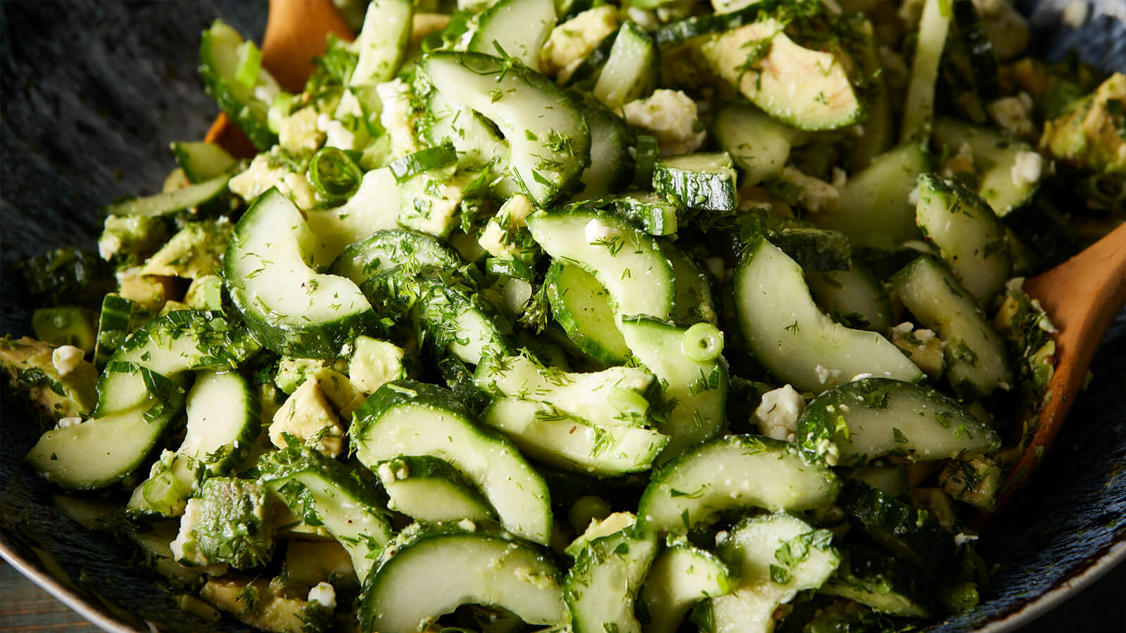 Cucumber Avocado Salad
