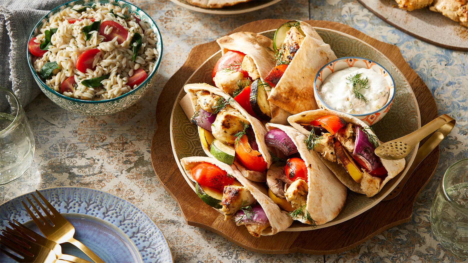 Mediterranean Pitas