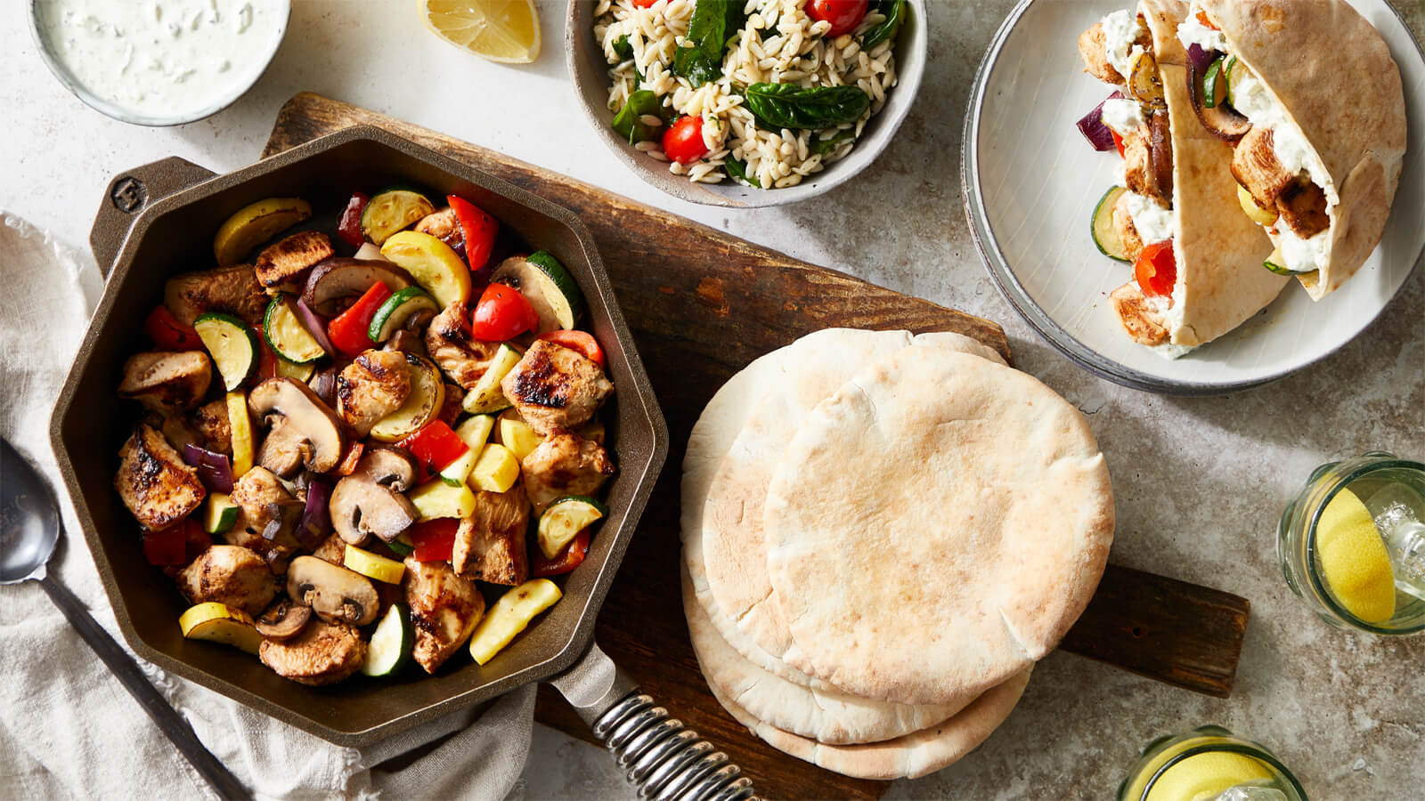 Mediterranean Pitas